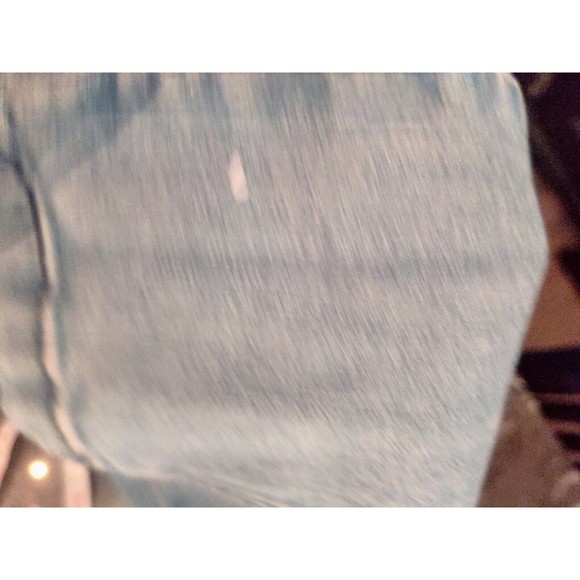 Free People Women's Jeans 27 Skinny Jean Mid Rise Light Blue Rustic Distressed - Picture 14 of 16